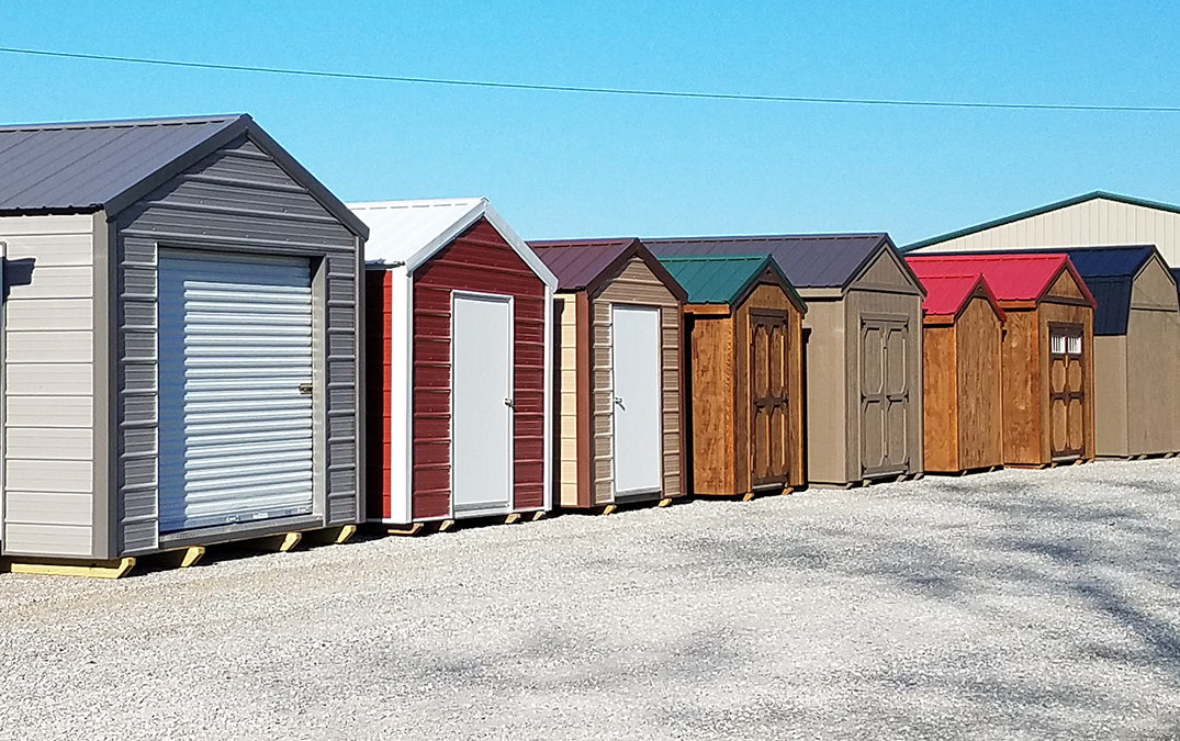 3 Unique Storage Sheds Offered by Yoder’s Dutch Barns