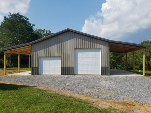 Custom Garages & Workshops - Yoders Dutch Barns