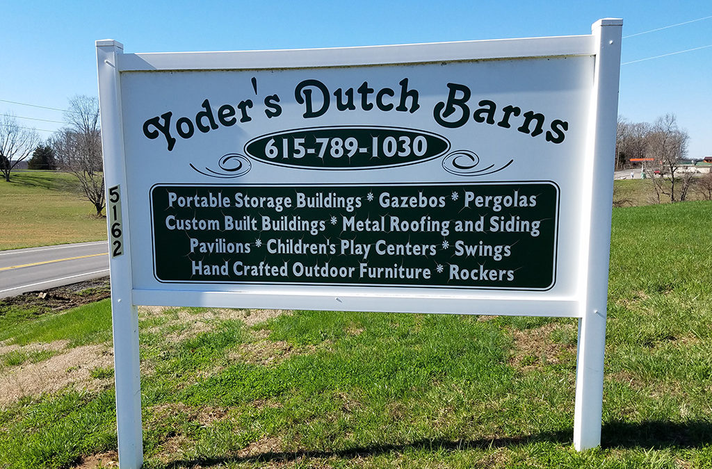 Yoders Dutch Barns has products for all home owners